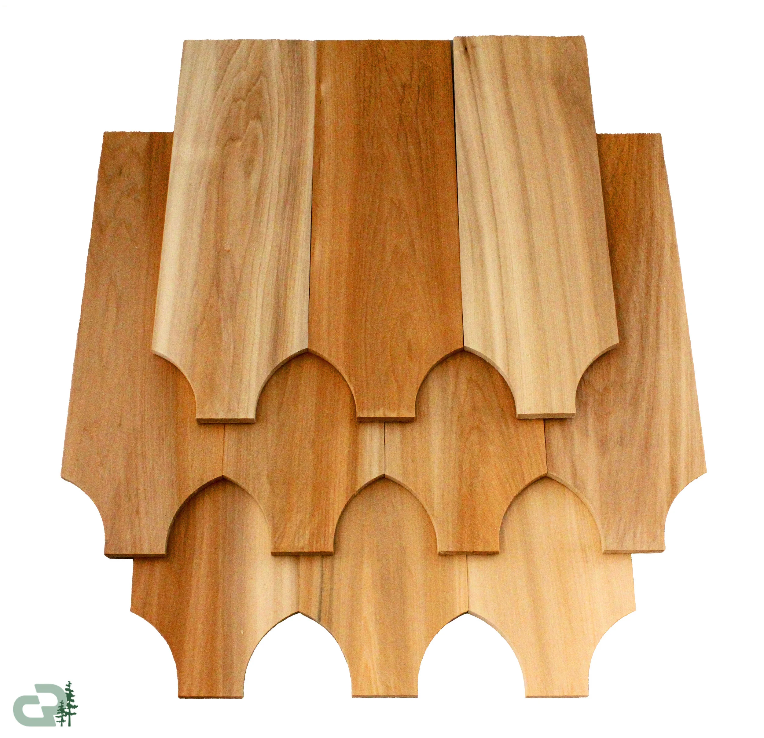 Maibec Eastern White Cedar Victorian Cove Shingle — Craft Shingles